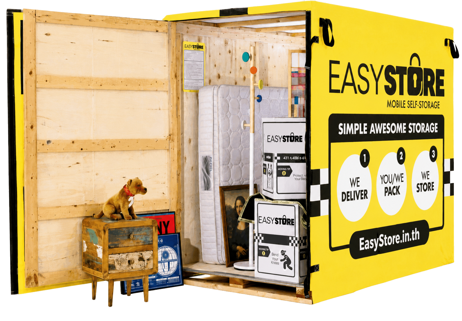 EasyStore mobile storage box delivered in Nimman